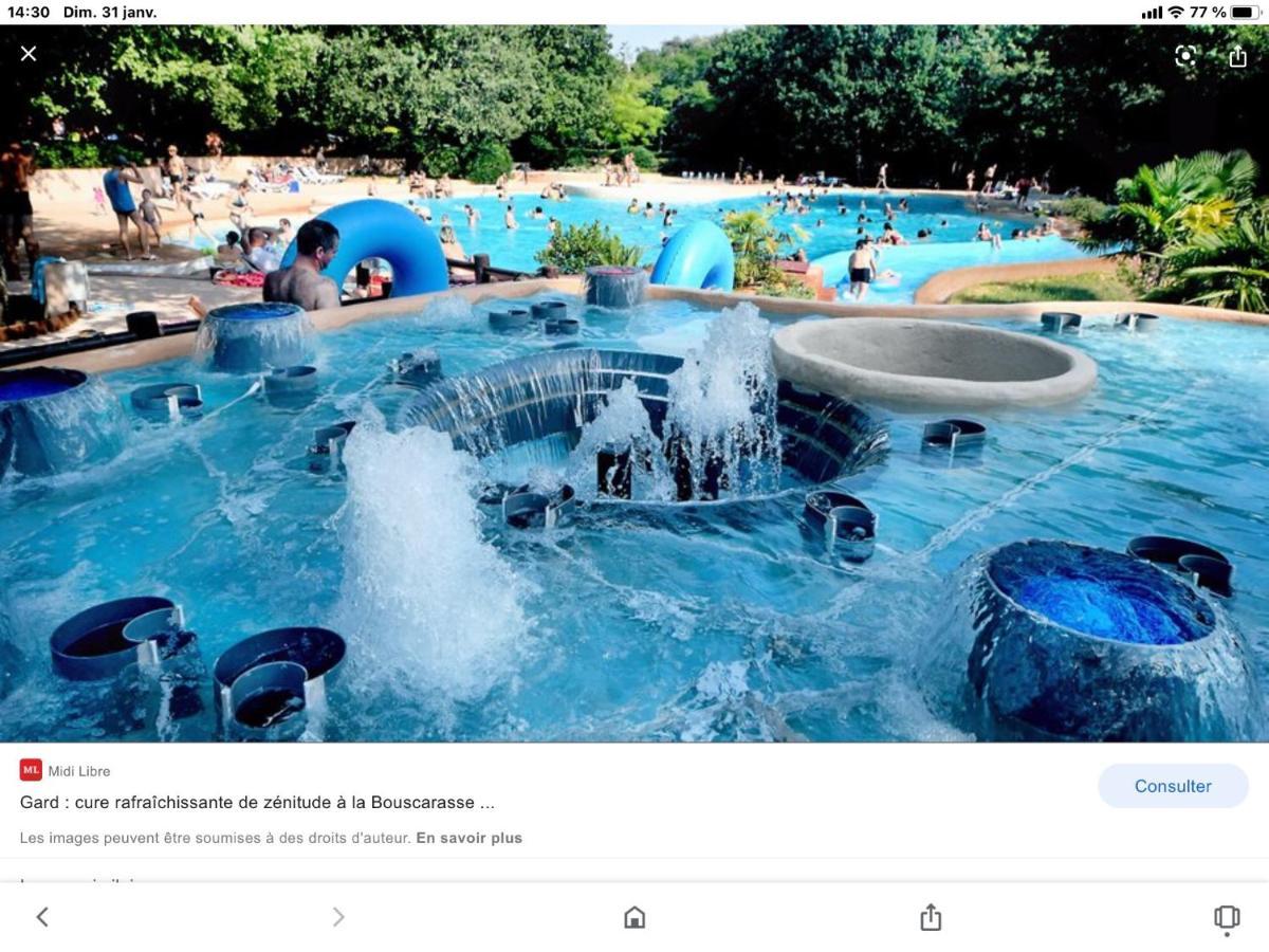 Appartement 3 Min A Pied Du Centre D'Uzes Parking Piscine Exteriér fotografie